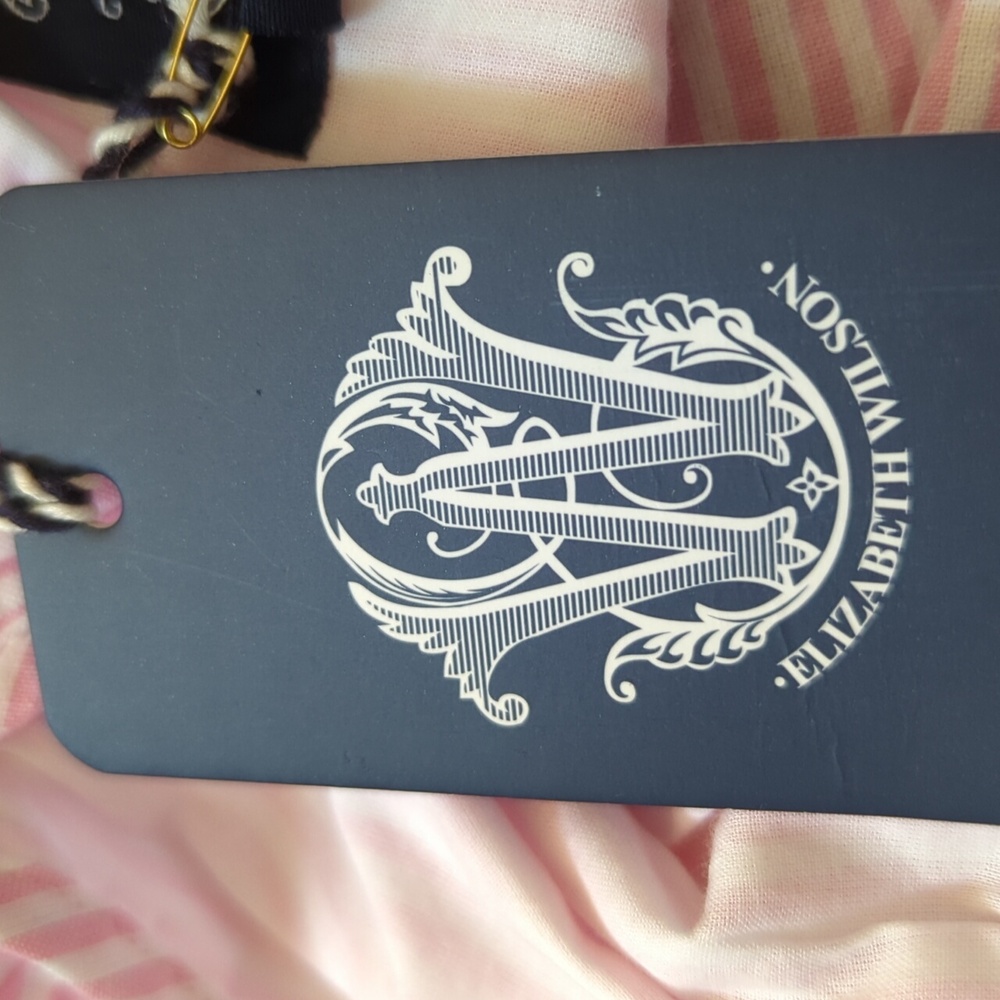 Elegant Pink Striped Mini Dress - Picture 16 of 16